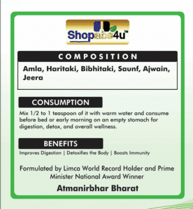 Triphala Plus Powder – 100 GM | Relieves Constipation, Boosts Digestion & Detox Naturally - Image 3