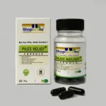 Piles Relief+ Capsules – 500 mg (30 Caps) | Ayurvedic Capsules for Bleeding, Pain & Constipation Relief