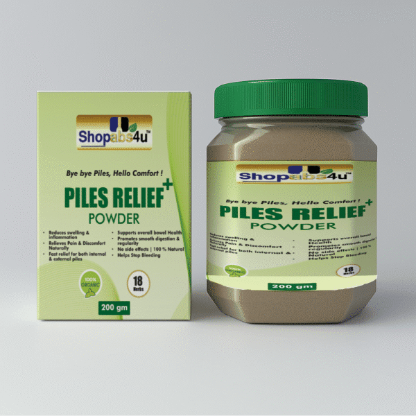 Shopabs4u Shopabs4u 9 Piles Relief+ Powder – 200 GM | Ayurvedic Remedy for Piles, Fissures & Constipation Relief