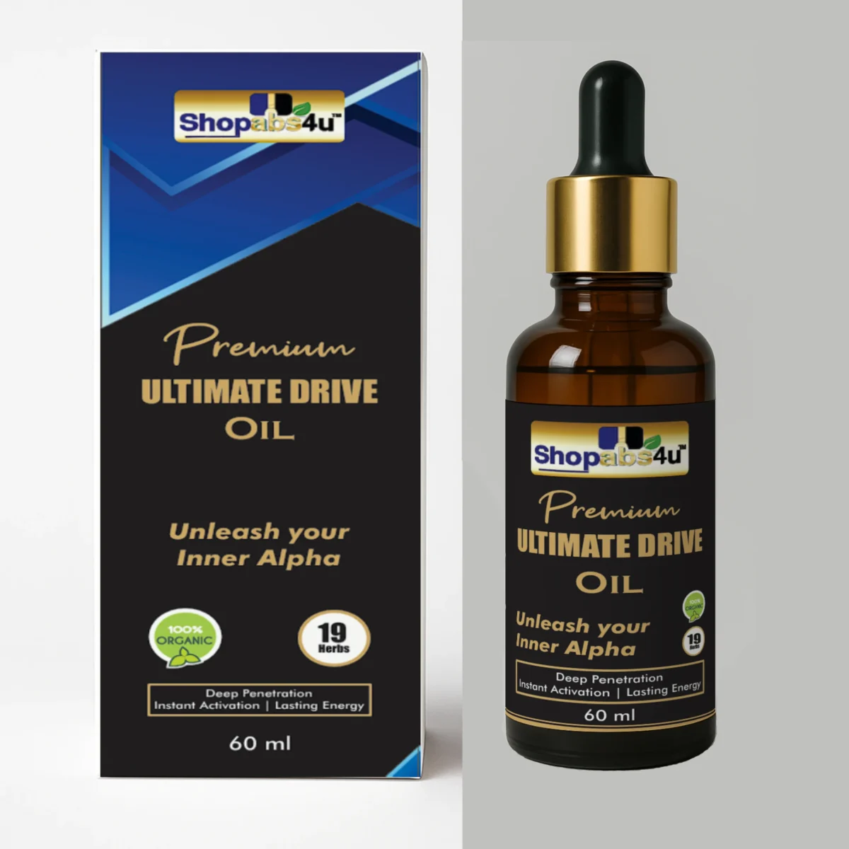 Ultimate Drive Oil – 60 ML | Ayurvedic Massage Oil for Stamina, Vitality & Enhanced Performance - Image 1